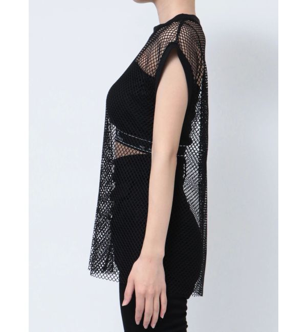 EMODA「メッシュジャガードキャミソールセット」|Tシャツ・カットソー|