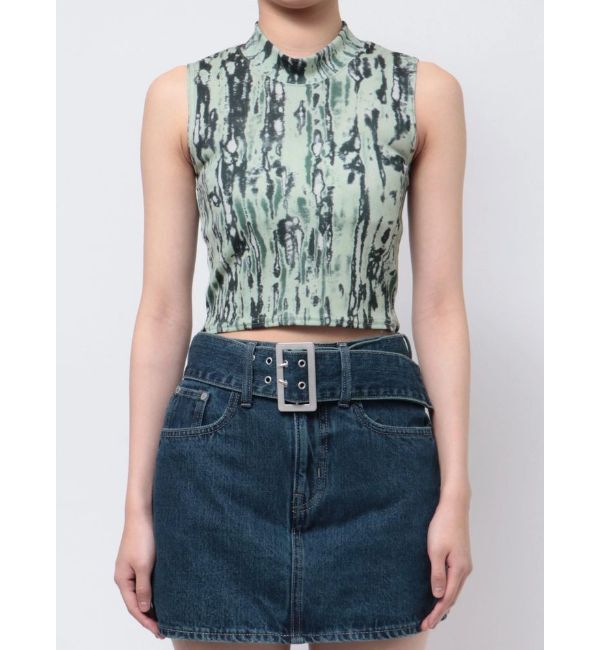 EMODA「ミニハイネックリブトップ」|タンクトップ|ライトミックス