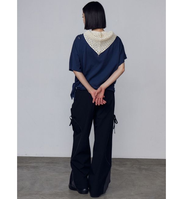 EMODA「ルーズタイクラッシュTシャツ」|Tシャツ・カットソー|