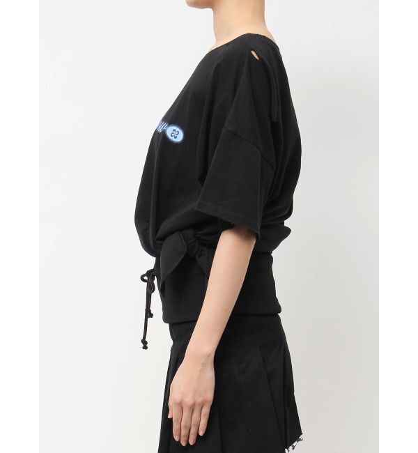 EMODA「ルーズタイクラッシュTシャツ」|Tシャツ・カットソー|