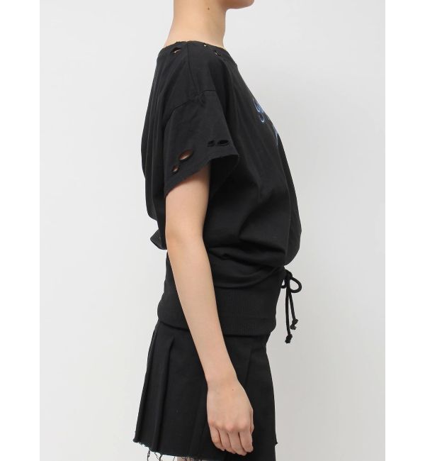 EMODA「ルーズタイクラッシュTシャツ」|Tシャツ・カットソー|