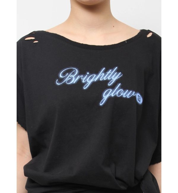 EMODA「ルーズタイクラッシュTシャツ」|Tシャツ・カットソー|