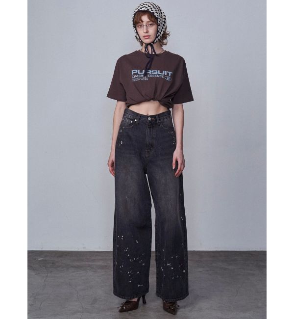 EMODA「ロゴグラフィックTシャツ」|Tシャツ・カットソー|