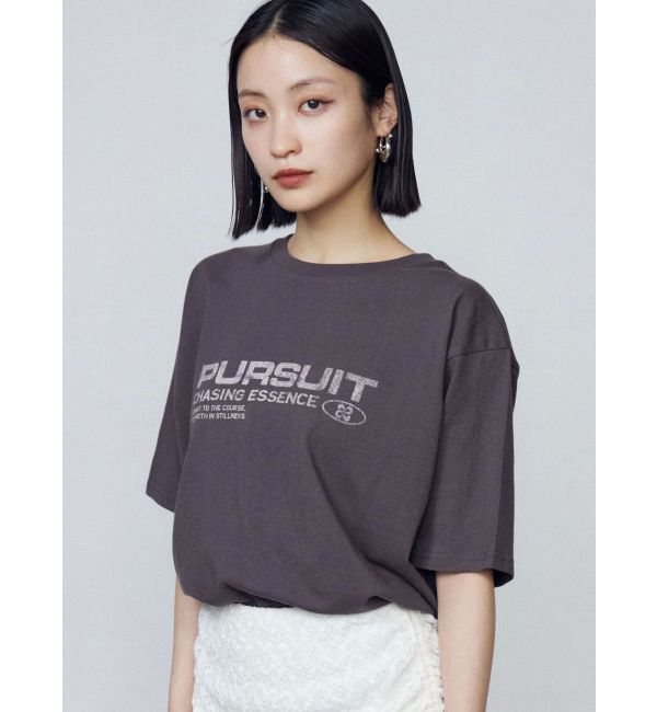 EMODA「ロゴグラフィックTシャツ」|Tシャツ・カットソー|