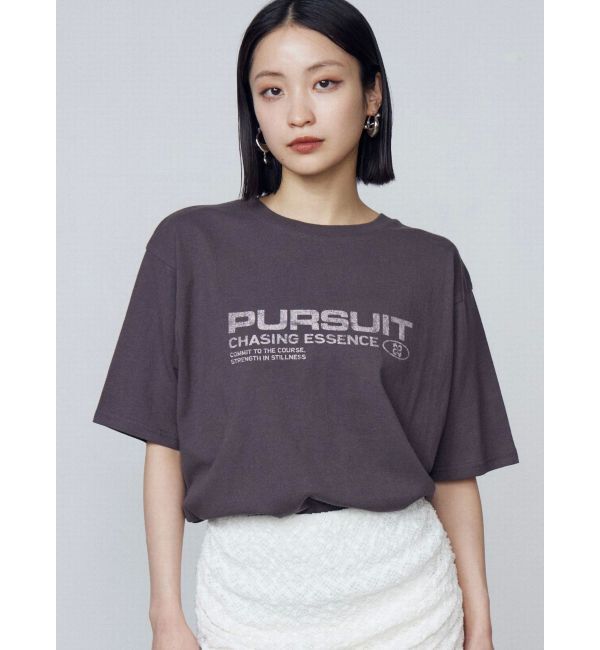 EMODA「ロゴグラフィックTシャツ」|Tシャツ・カットソー|