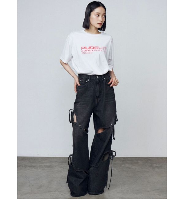 EMODA「ロゴグラフィックTシャツ」|Tシャツ・カットソー|