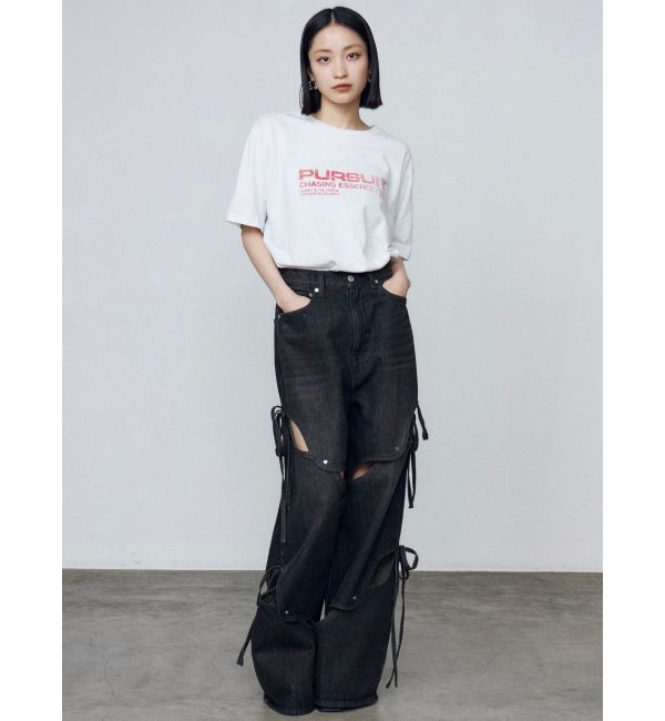 EMODA「ロゴグラフィックTシャツ」|Tシャツ・カットソー|