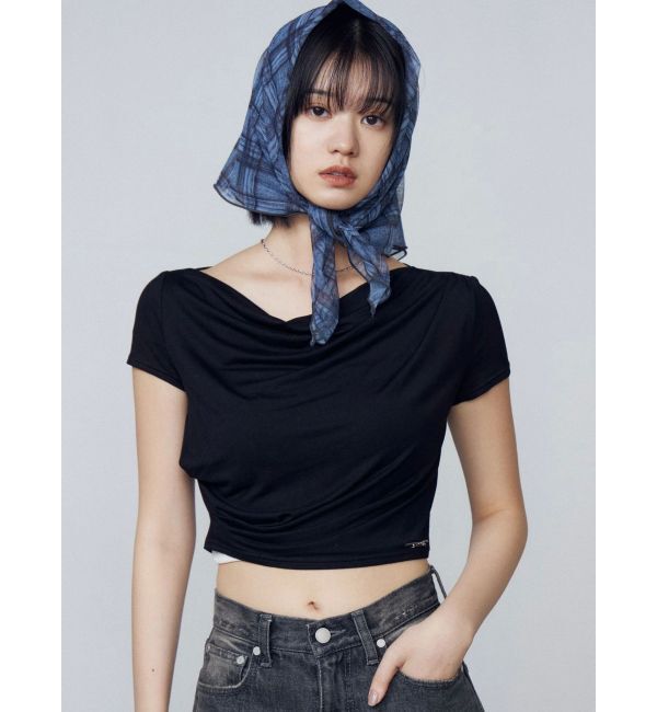 EMODA「ギャザールーズフィットトップ」|Tシャツ・カットソー|