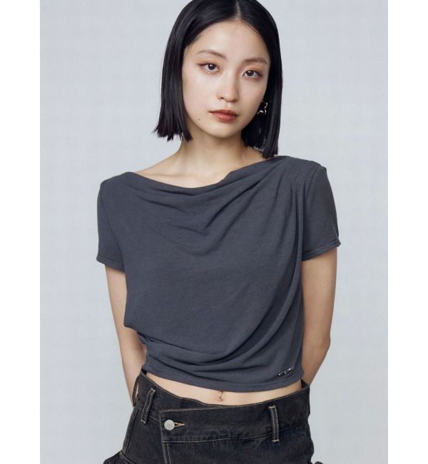 EMODA「ギャザールーズフィットトップ」|Tシャツ・カットソー|