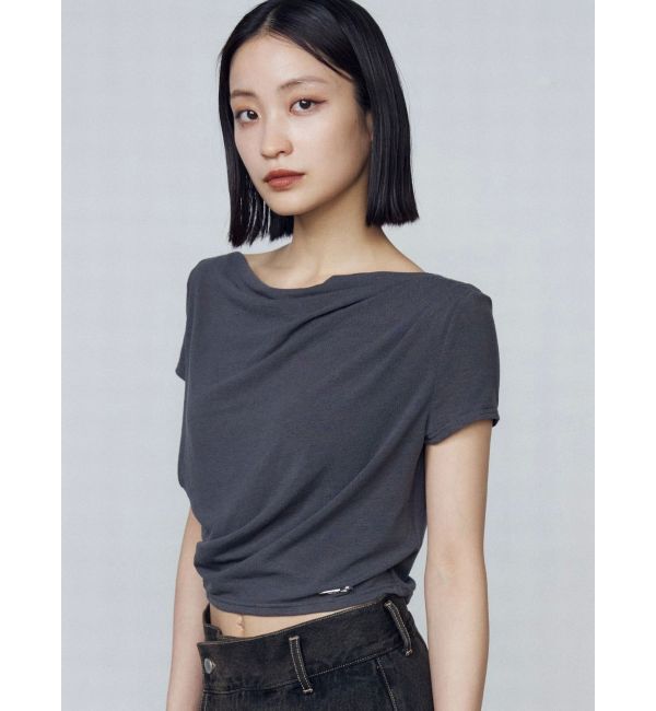 EMODA「ギャザールーズフィットトップ」|Tシャツ・カットソー|