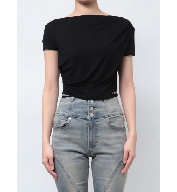 EMODA「ギャザールーズフィットトップ」|Tシャツ・カットソー|