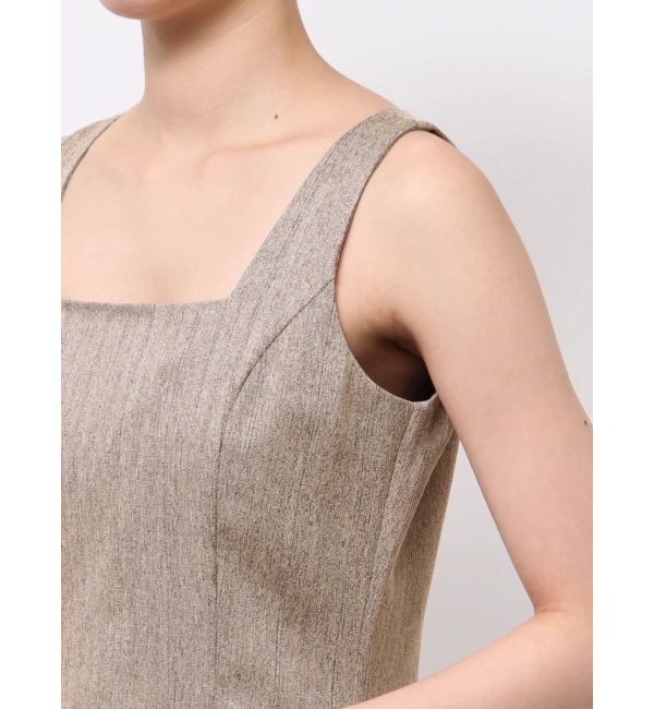 MERCURYDUO「ヘリンボーンタイトミニジャンスカ」|ワンピース|