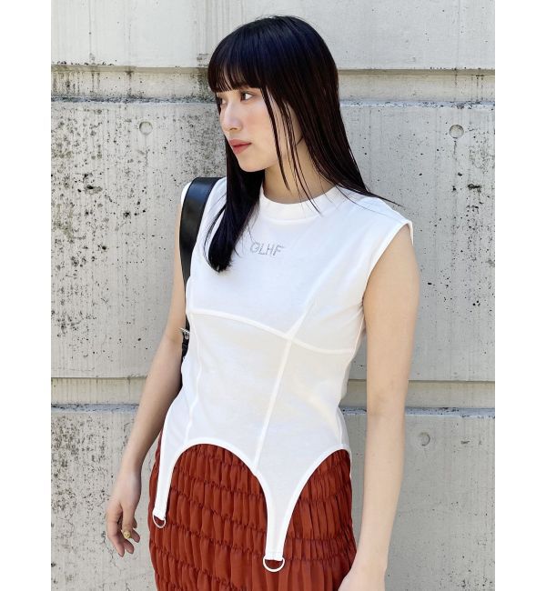 MURUA「ガーターヘムトップス」|Tシャツ・カットソー|