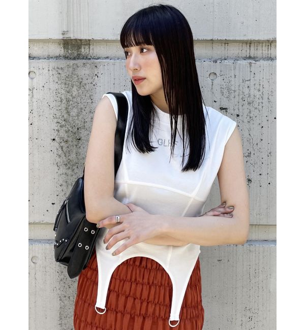 MURUA「ガーターヘムトップス」|Tシャツ・カットソー|