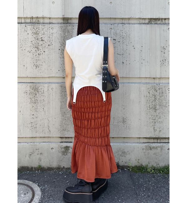 MURUA「ガーターヘムトップス」|Tシャツ・カットソー|