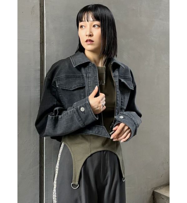 MURUA「ガーターヘムトップス」|Tシャツ・カットソー|