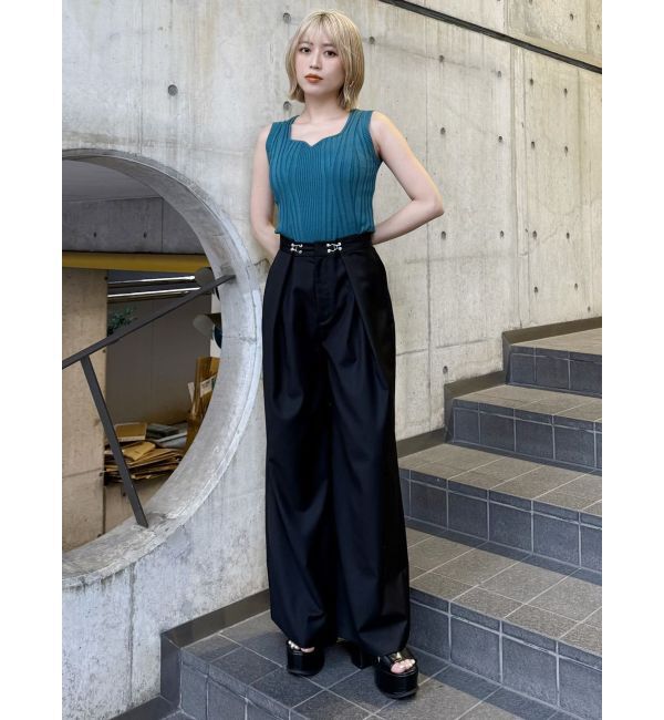 MURUA「2WAYウエストタックワイドパンツ」|その他|