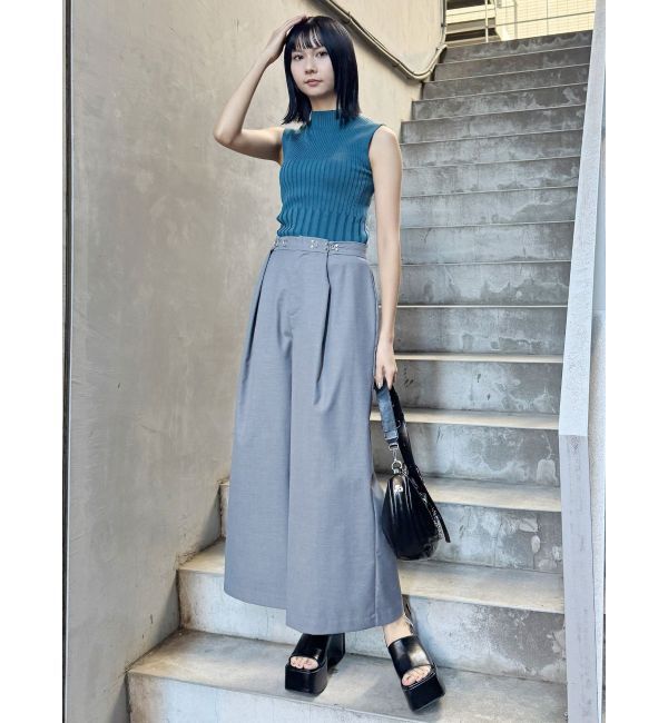 MURUA「2WAYウエストタックワイドパンツ」|その他|