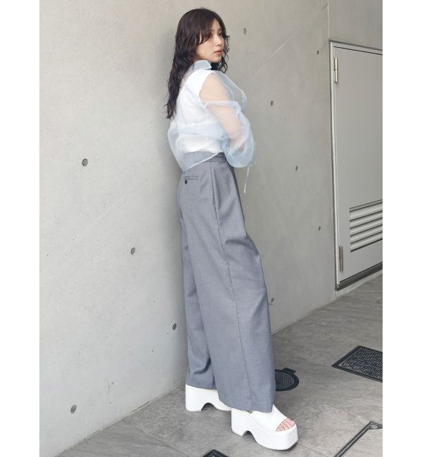 MURUA「2WAYウエストタックワイドパンツ」|その他|