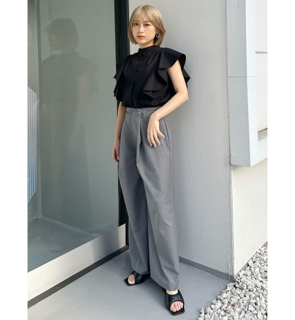 MURUA「2WAYウエストタックワイドパンツ」|その他|