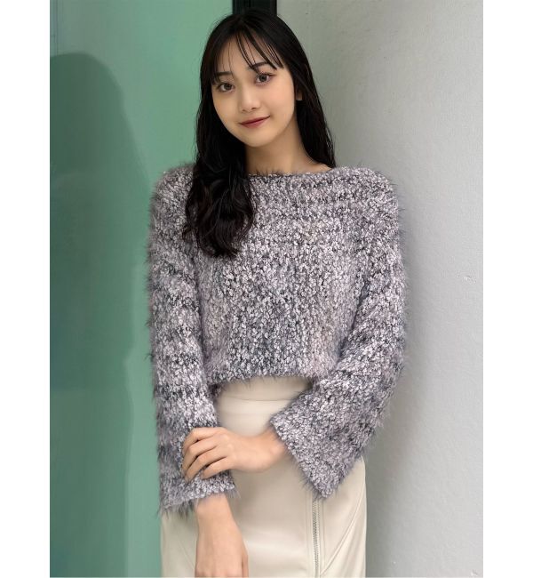 MURUA「MIXシャギールーズニット」|ニット・セーター|