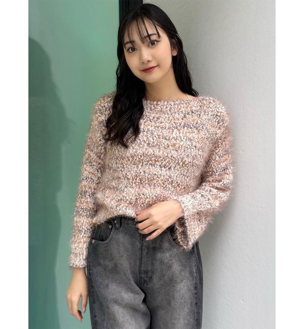 MURUA「MIXシャギールーズニット」|ニット・セーター|