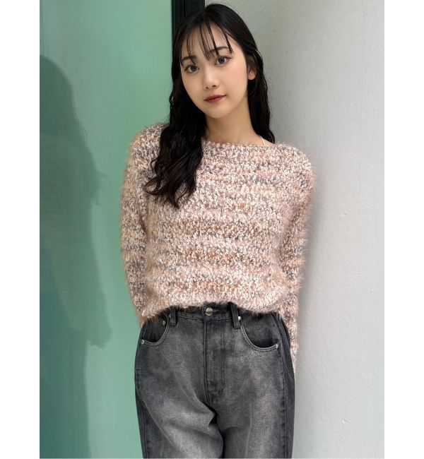 MURUA「MIXシャギールーズニット」|ニット・セーター|