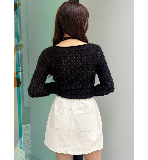 MURUA「リボンタイフェザートップス」|Tシャツ・カットソー|