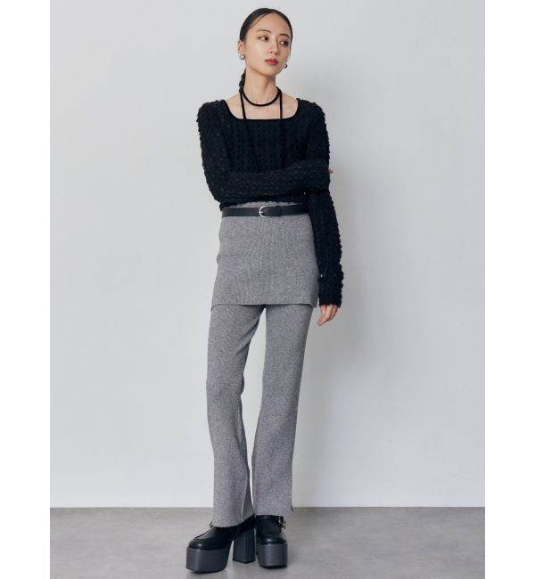 MURUA「リボンタイフェザートップス」|Tシャツ・カットソー|