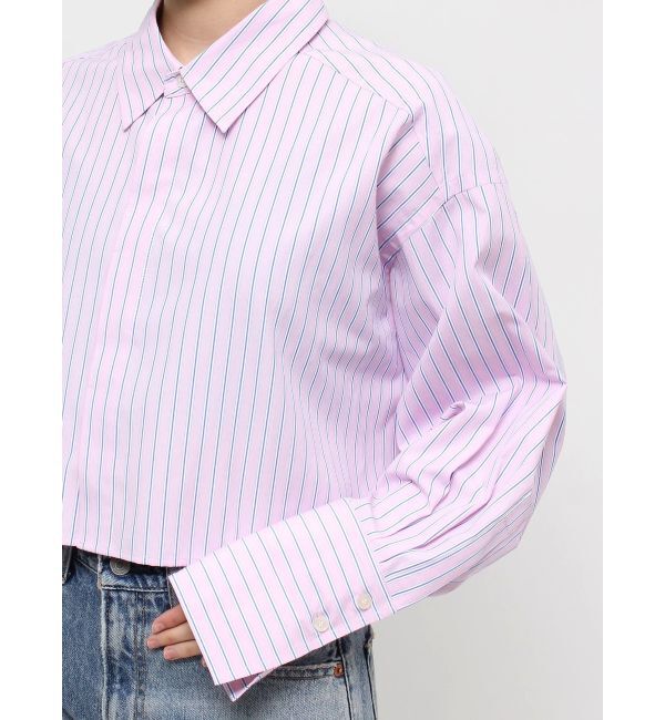 Ungrid「ダブルカフスショートシャツ」|シャツ・ブラウス|