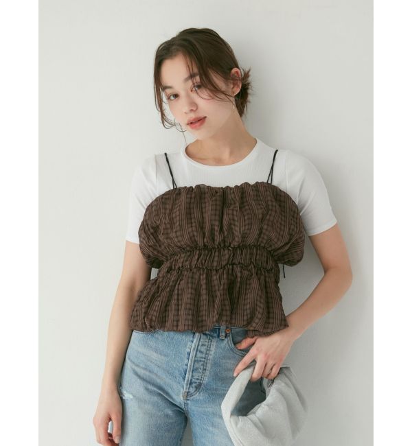 Ungrid「ビスチェセットTee」|Tシャツ・カットソー|