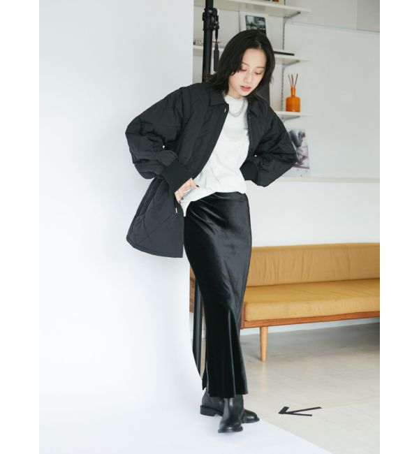 Ungrid「【WEB限定】メッセージロゴロングスリーブTee」|Tシャツ・カットソー|