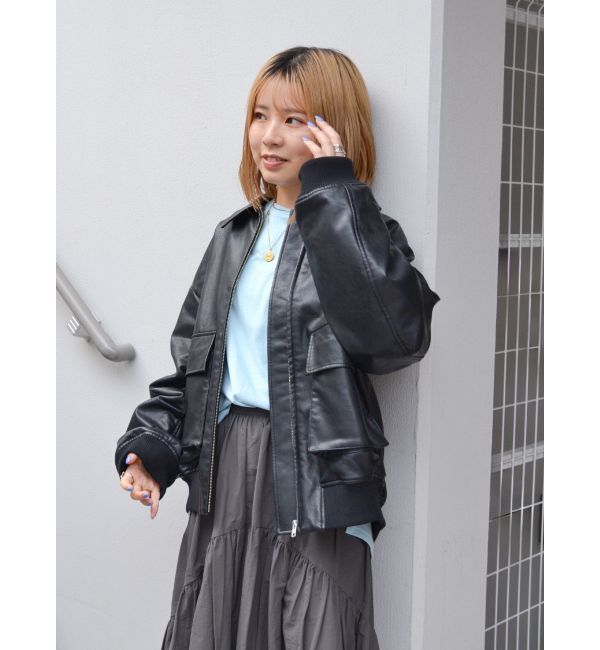 Ungrid「【WEB限定】メッセージロゴロングスリーブTee」|Tシャツ・カットソー|