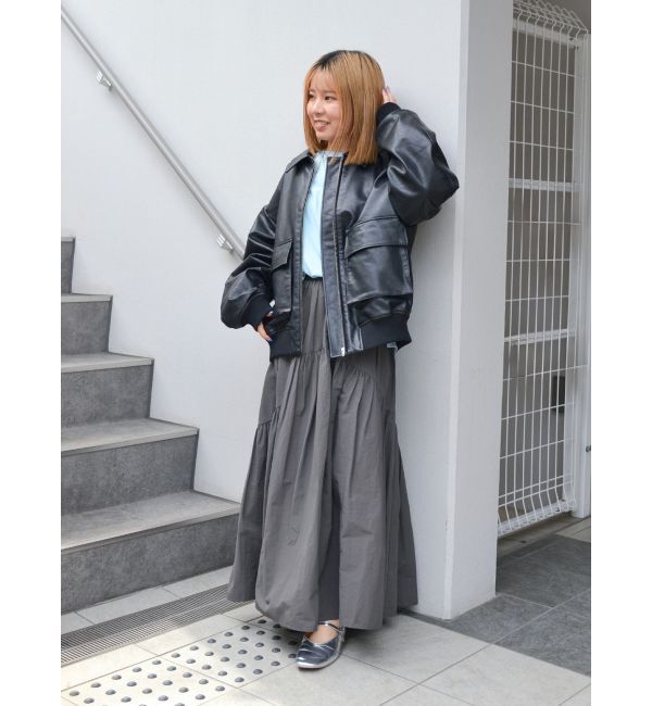 Ungrid「【WEB限定】メッセージロゴロングスリーブTee」|Tシャツ・カットソー|