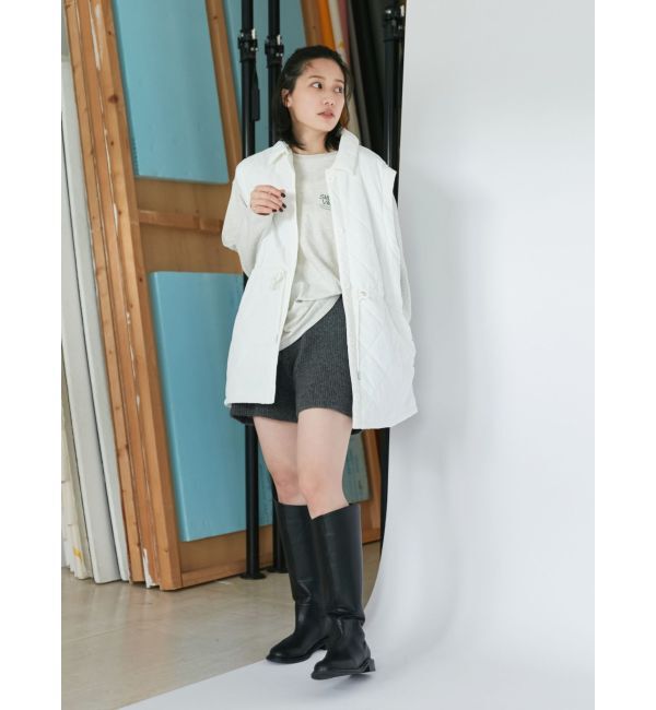 Ungrid「【WEB限定】メッセージロゴロングスリーブTee」|Tシャツ・カットソー|