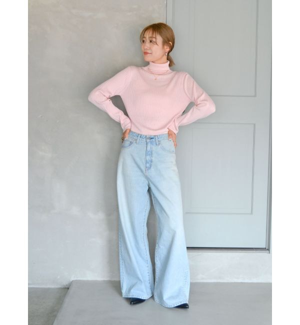 Ungrid「ウォッシャブルタートルニット」|ニット・セーター|