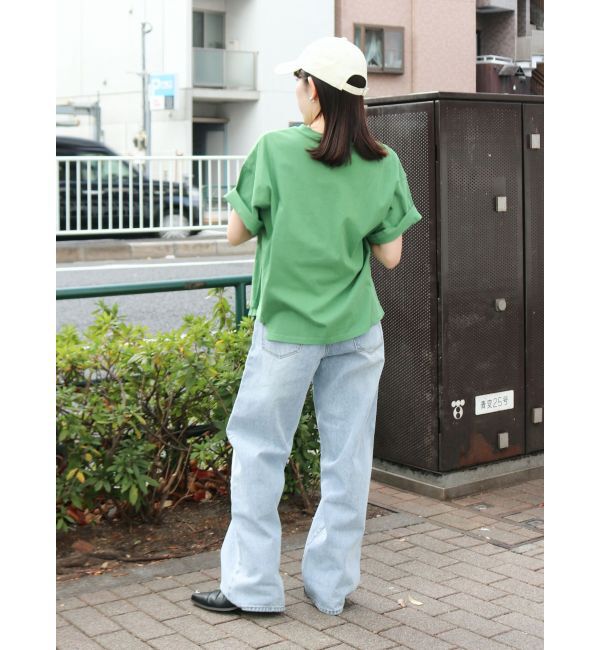 Ungrid「【WEB限定価格】リメイクデザインロゴTee」|Tシャツ・カットソー|