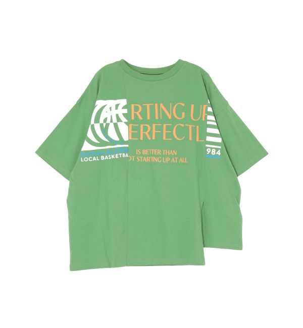 Ungrid「【WEB限定価格】リメイクデザインロゴTee」|Tシャツ・カットソー|