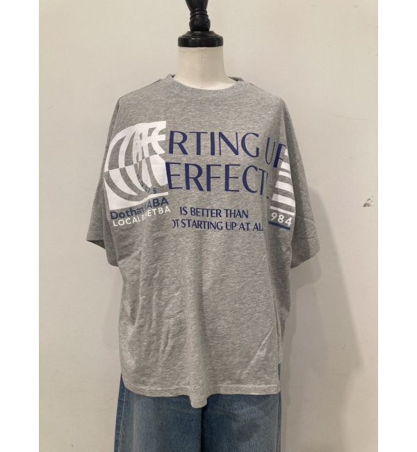 Ungrid「【WEB限定価格】リメイクデザインロゴTee」|Tシャツ・カットソー|