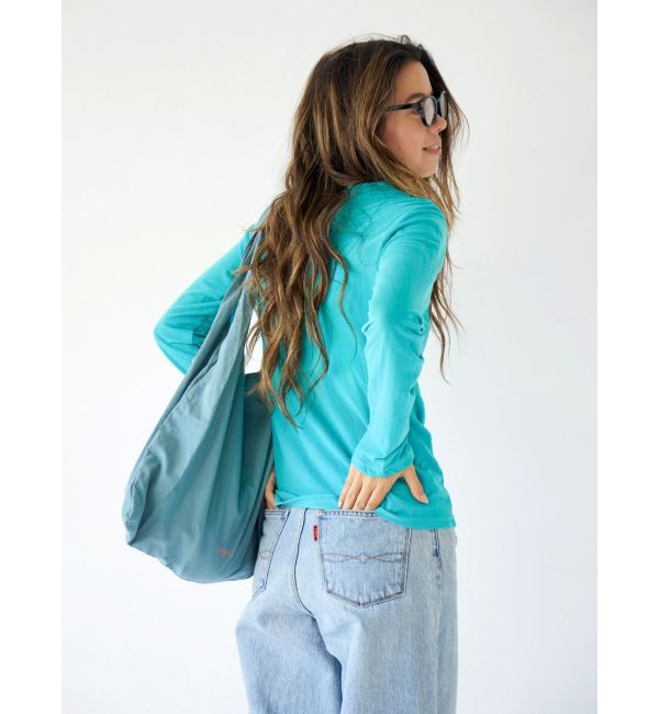 Ungrid「ハイツイストシアーロングスリーブTee」|Tシャツ・カットソー|