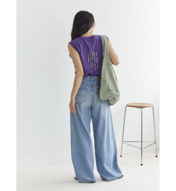 Ungrid「カラーエンブロイダリータンクトップ」|タンクトップ|