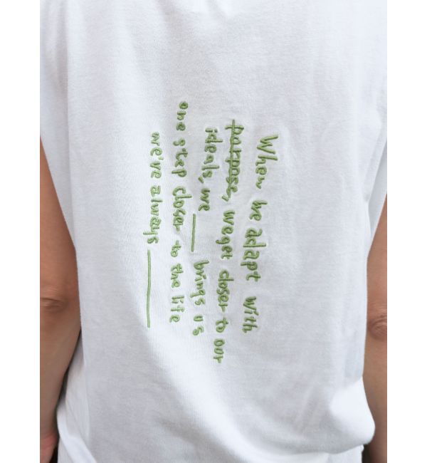 Ungrid「カラーエンブロイダリータンクトップ」|タンクトップ|