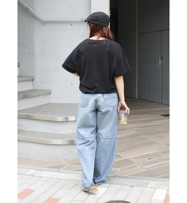 Ungrid「リネン混ボートネックショートTee」|Tシャツ・カットソー|