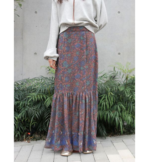 Ungrid「エンブロイダリーシアーデザインスカート」|スカート|ミックス