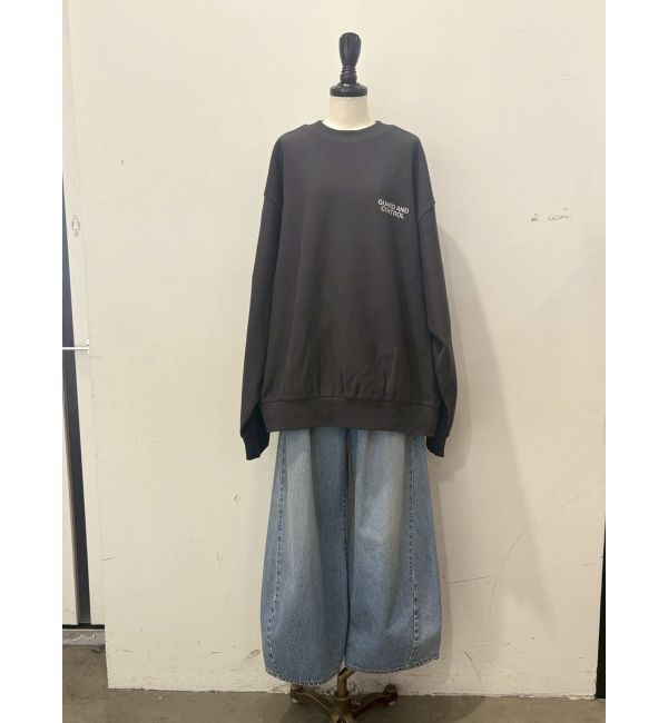 Ungrid「ドッグプリントルーズスウェット」|スウェット・ジャージ|