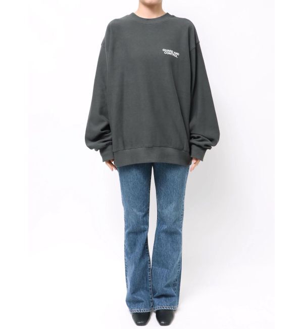 Ungrid「ドッグプリントルーズスウェット」|スウェット・ジャージ|