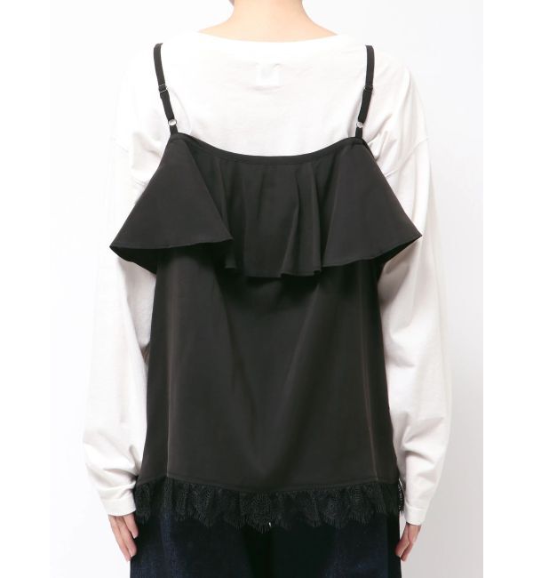 Ungrid「フィブツイルフリルキャミ」|キャミソール|