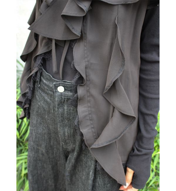 Ungrid「フィブツイルフリルキャミ」|キャミソール|