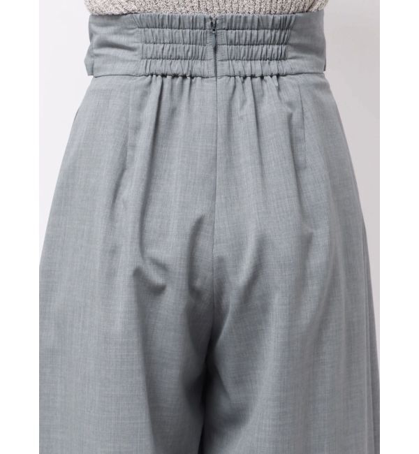 LAGUNAMOON「ウエストリボン2タックワイドパンツ」|その他|