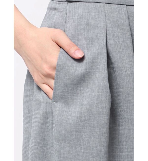 LAGUNAMOON「ウエストリボン2タックワイドパンツ」|その他|